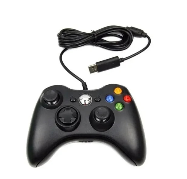 Controle De Xbox 360 Com Fio Para Video Game e PC